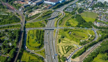 A40 bei Bochum gesperrt - erste Auswirkungen spürbar