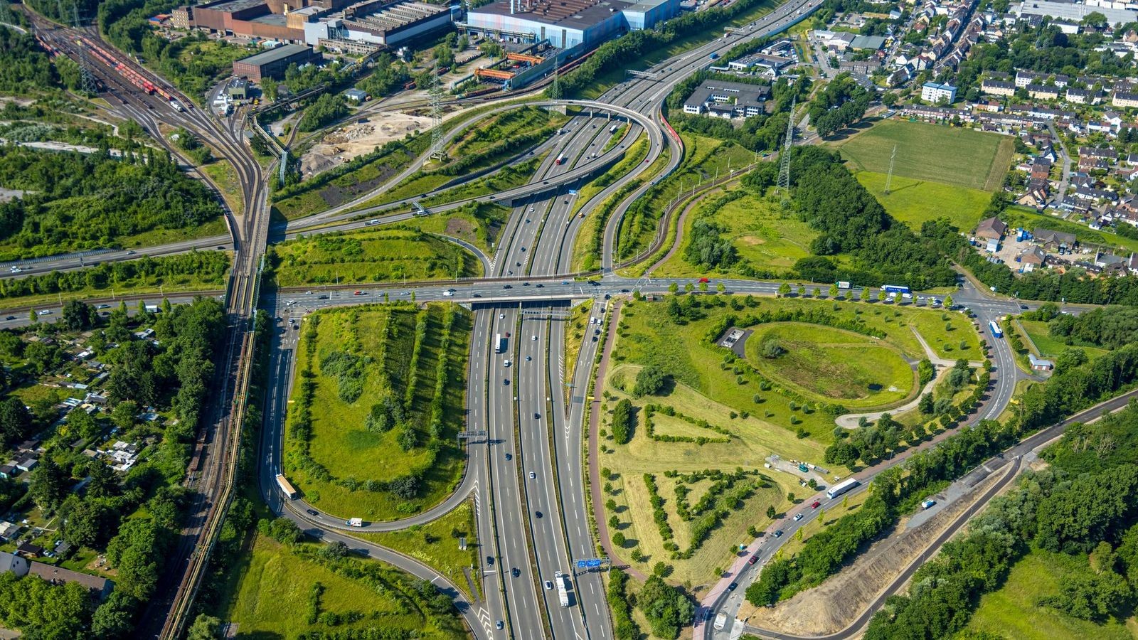 A40 bei Bochum gesperrt - erste Auswirkungen spürbar
