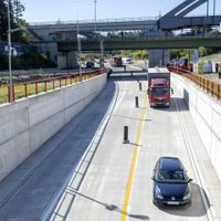 Im Herner Kreuz war der neue Tunnel Baukau noch am Eröffnungstag kurzfristig wieder gesperrt.