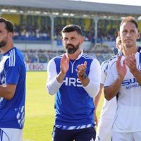 firo :  17.08.2025
Fussball, Fußball, DFB-Pokal, Saison 2025/2026, 1.Hauptrunde, Pokal,
1.FC Lok Leipzig - FC Schalke 04