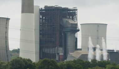 Sprengung im Uniper-Kraftwerk war erfolgreich