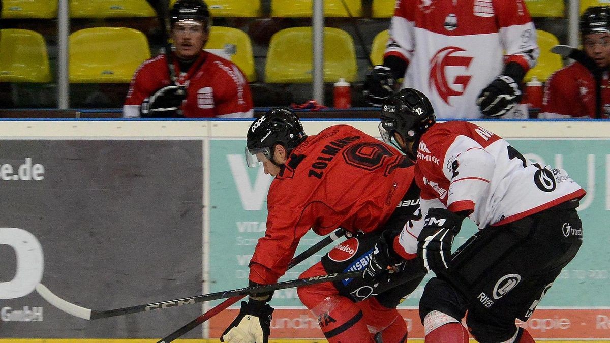 Sport / Duisburg / Wedau: Eishockey 