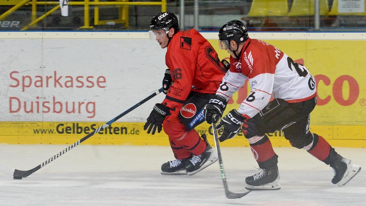 Sport / Duisburg / Wedau: Eishockey 