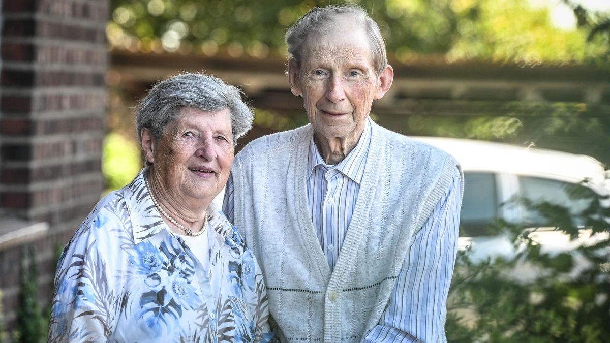 Anna und Wilhelm Blankenagel feiern die Gnadenhochzeit.