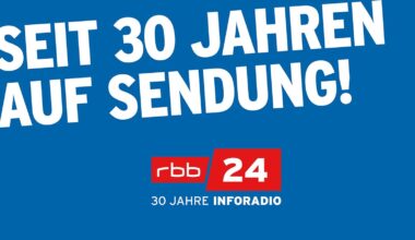rbb24 Inforadio feiert 30. Geburtstag