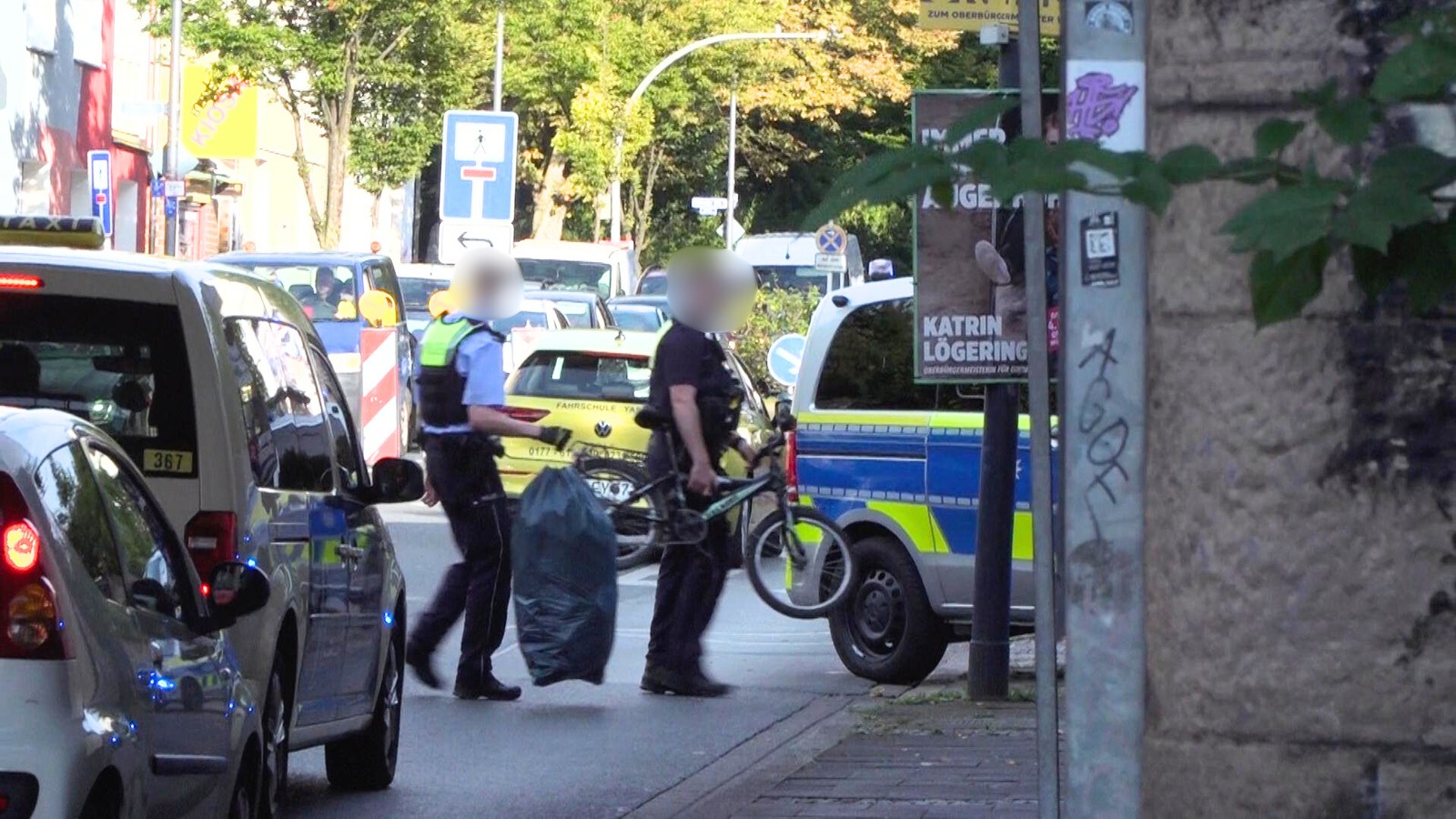 Fahrradunfall mit Kind und Linienbus in Dortmund: Fuß gebrochen