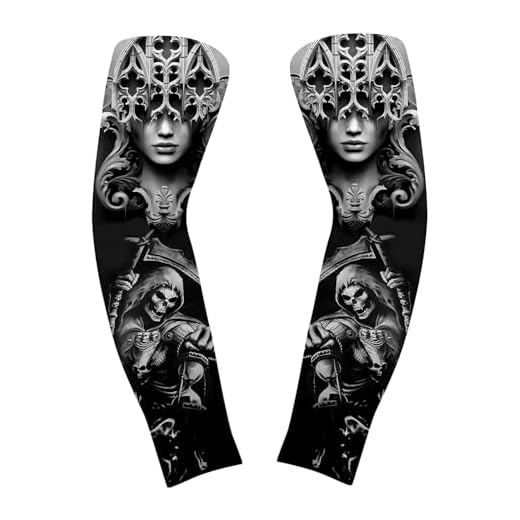 Aisikoo Arm Sleeve Gaming - Armsleeve Gaming, Gaming Arm Sleeve, Tattoo Ärmel, Atmungsaktive Armsleeve für Herren & Damen, ideal für Sommer & Winter, Sport & E-Sport