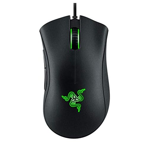 Razer DeathAdder Essential (2021) - Kabelgebundene Gaming-Maus mit Optischem Sensor mit 6400 DPI (5 programmierbare Tasten, Ergonomischer Formfaktor, 10 Millionen Klicks Lebensdauer) Schwarz