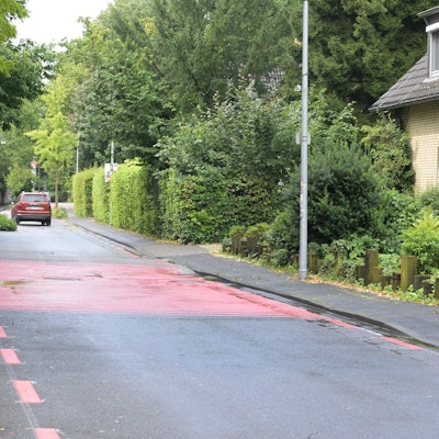 Das Foto zeigt die Nachtigallenstraßen in Bergisch Gladbach