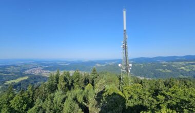 Wie ein Rundfunk-Techniker auf den höchsten Schwarzwald-Funktürmen arbeitet - Schopfheim