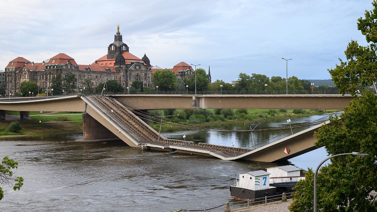 Der Tag: Dresden sucht Verantwortlichen für eingestürzte Carolabrücke