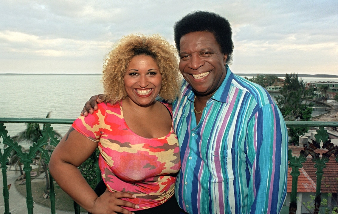 Roberto Blanco und Patricia im gemeinsamen Urlaub, 2002.