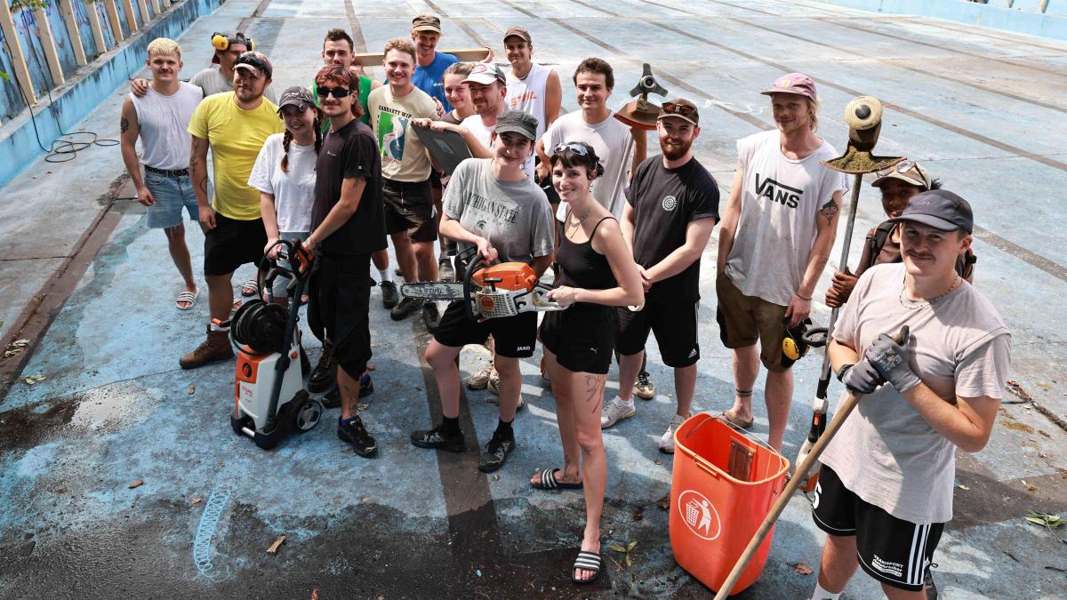 Altes Sportbad am Plärrer (Augsburg) wird zum Open-Air-Club