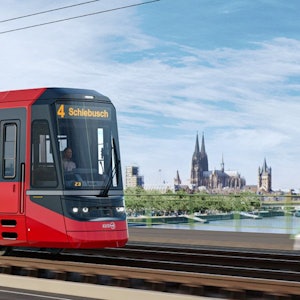 Neue Hochflur-Stadtbahnen der KVB