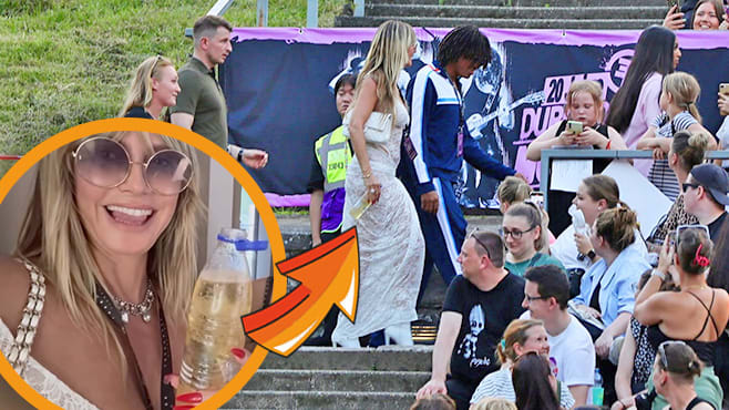 Heidi Klum: Schmuggel-Champus bei Konzert von Tokio Hotel in Berlin | Unterhaltung