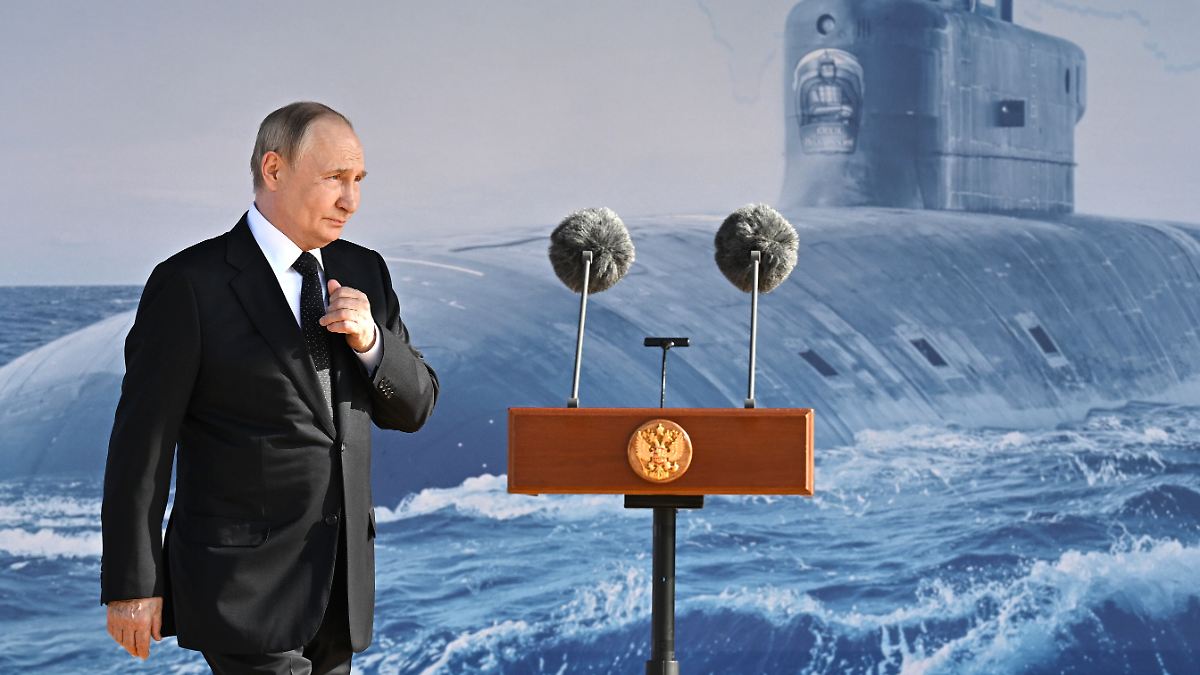 Prestige-Projekt des Kreml: Ukraine: Haben geheime Daten von Putins neuestem Atom-U-Boot