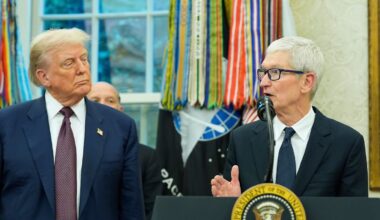 Friedensangebot an Trump?: Apple legt mit 100-Milliarden-Dollar-Investition nach