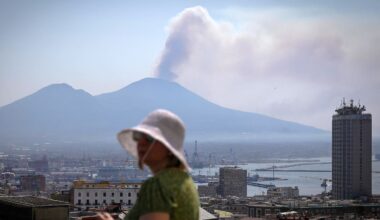 Waldbrände in Italien: Nationalpark am Vulkan Vesuv steht in Flammen