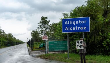 Donald Trumps "Alligator Alcatraz" ist wohl bald komplett geräumt