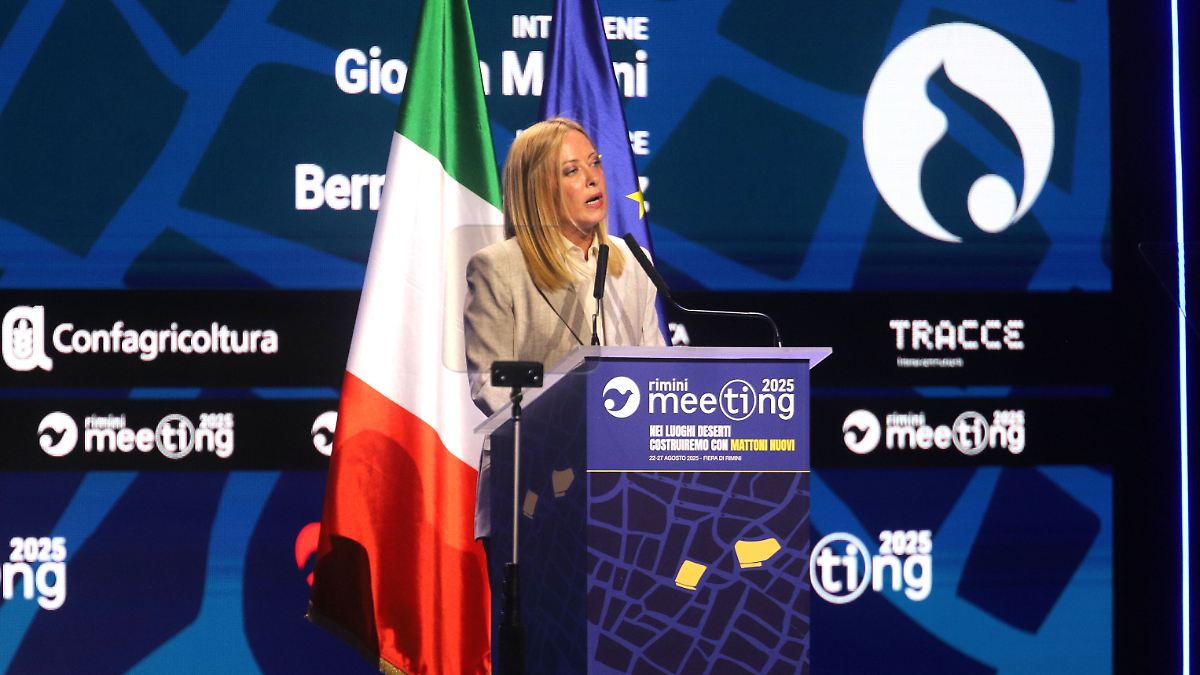 "Zunehmende Bedeutungslosigkeit": Giorgia Meloni rechnet mit "unfähiger" EU ab