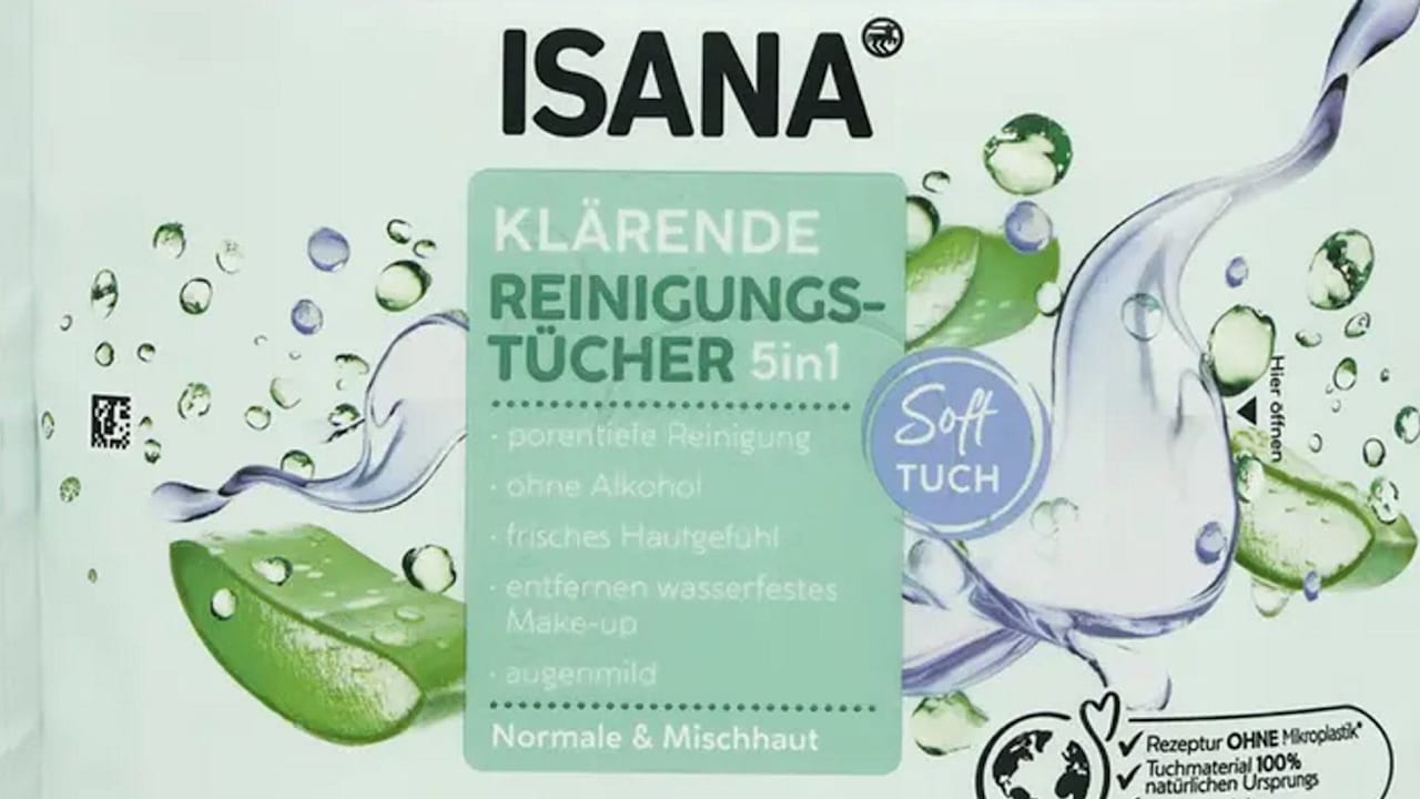 Rossmann ruft Isana-Reinigungstücher wegen Bakterien zurück | Leben & Wissen