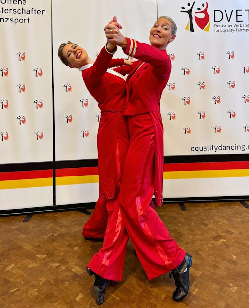 Equality-Paar trainiert im Tanzsportkreis Sankt Augustin