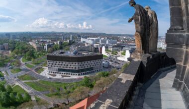 Dresden pflanzt klimaresistente Jungbäume vor dem Stadtforum