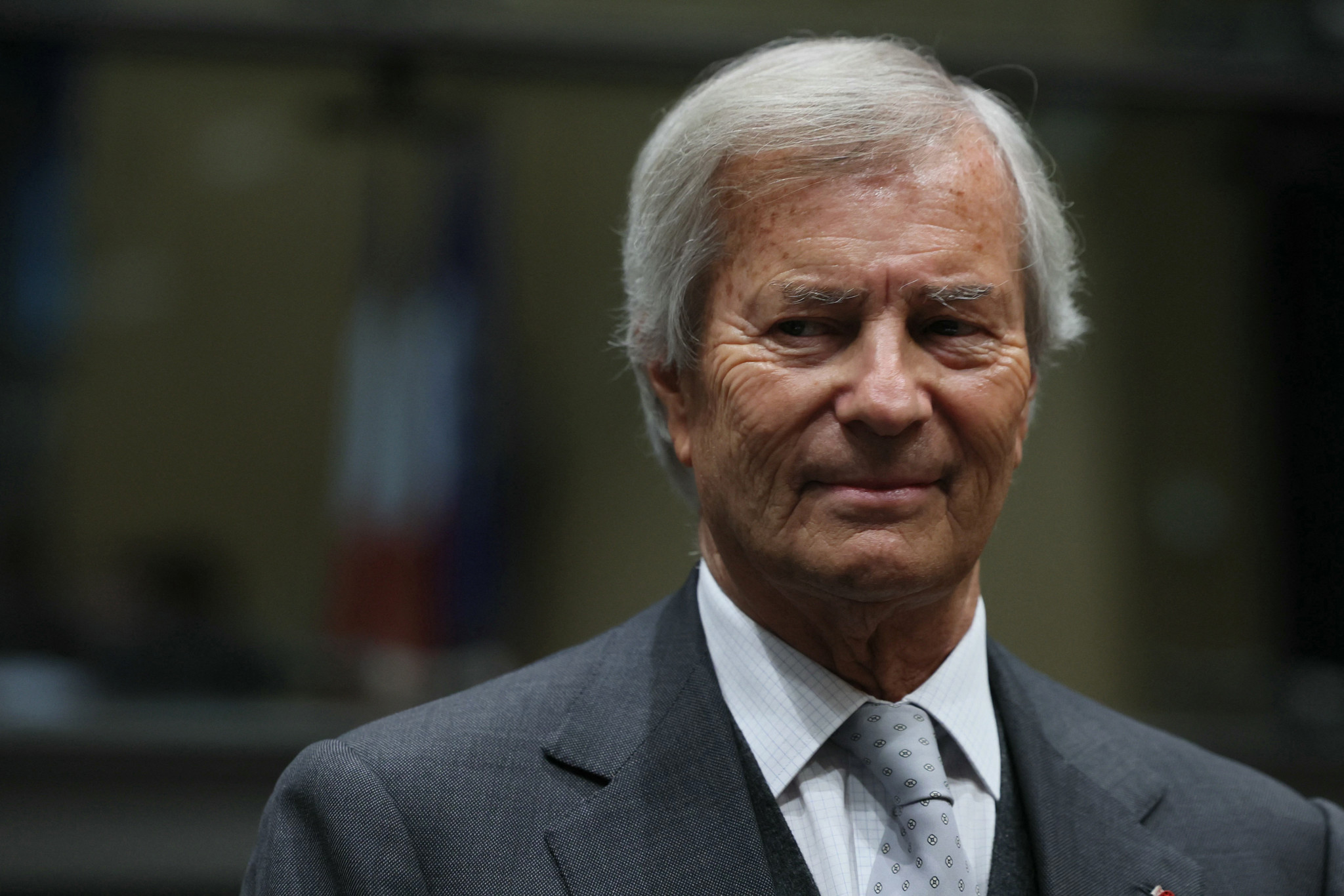 Vincent Bollore, Präsident des Aufsichtsrats von Vivendi, bei einer Anhörung im französischen Nationalversammlung in Paris.