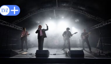 Konzert von „Die Verlierer“ am Panometer auf der Sommerbühne