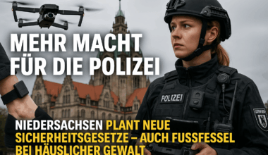 Mehr Macht für die Polizei - Niedersachsen plant neue Sicherheitsgesetze – auch Fußfessel bei häuslicher Gewalt