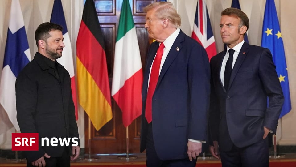 Ukraine-Treffen in den USA mit Trump und Selenski: Warum Europa diplomatisch aufs Ganze geht - News