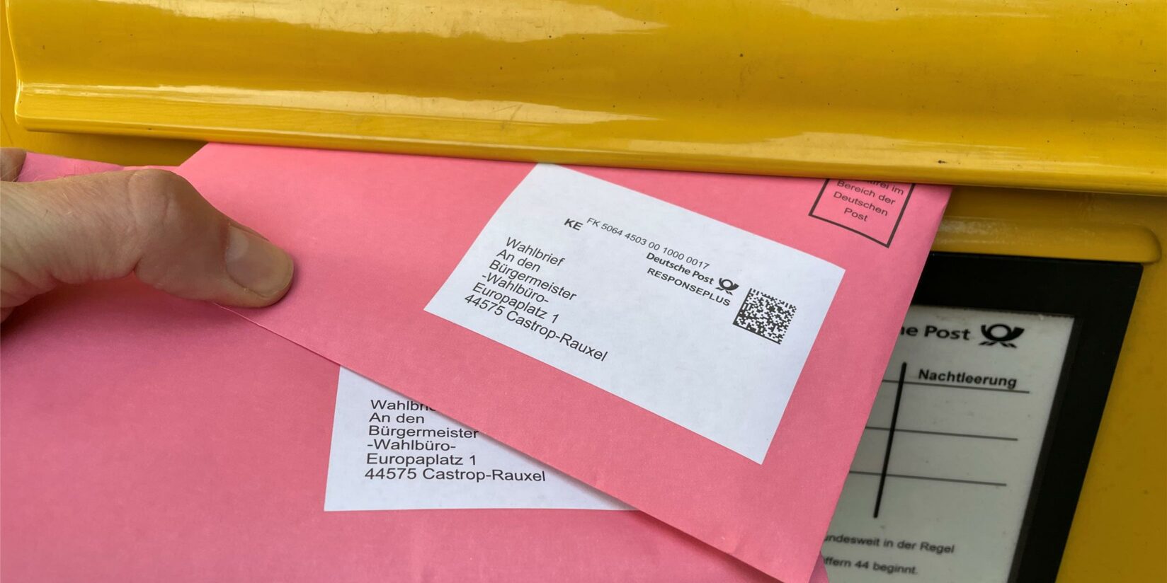 Briefwahl-Panne in Castrop-Rauxel größer als gedacht: Über 6000 Wähler betroffen