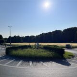 Kreisverkehr Schlägel-und-Eisen-Straße/Ecke Mühlenstraße in Herten