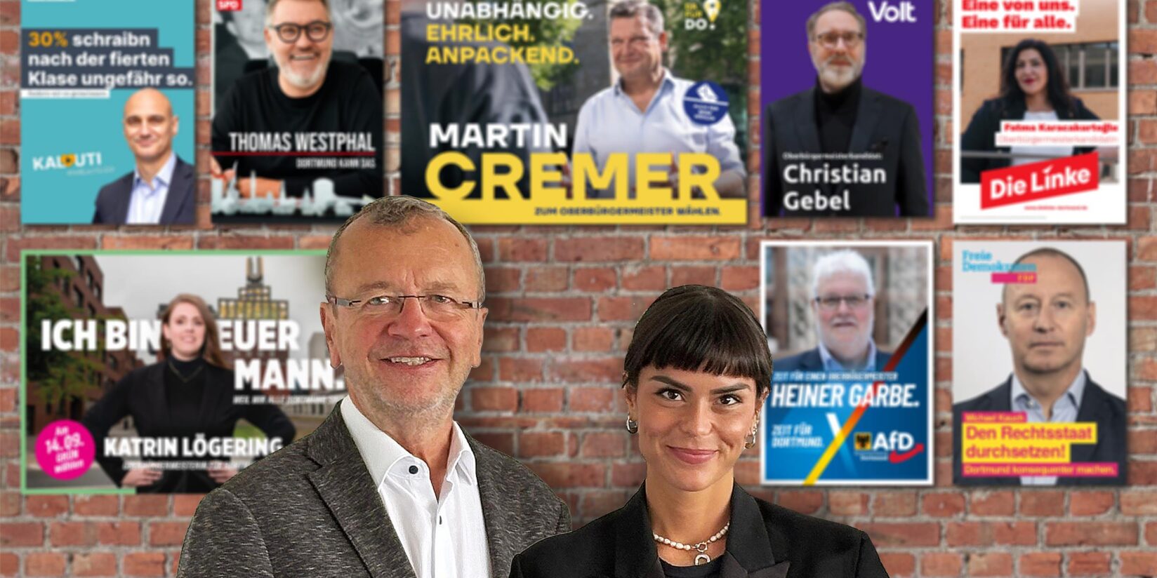 Dortmund: Experten bewerten OB-Wahlplakate - „Geht gar nicht!“