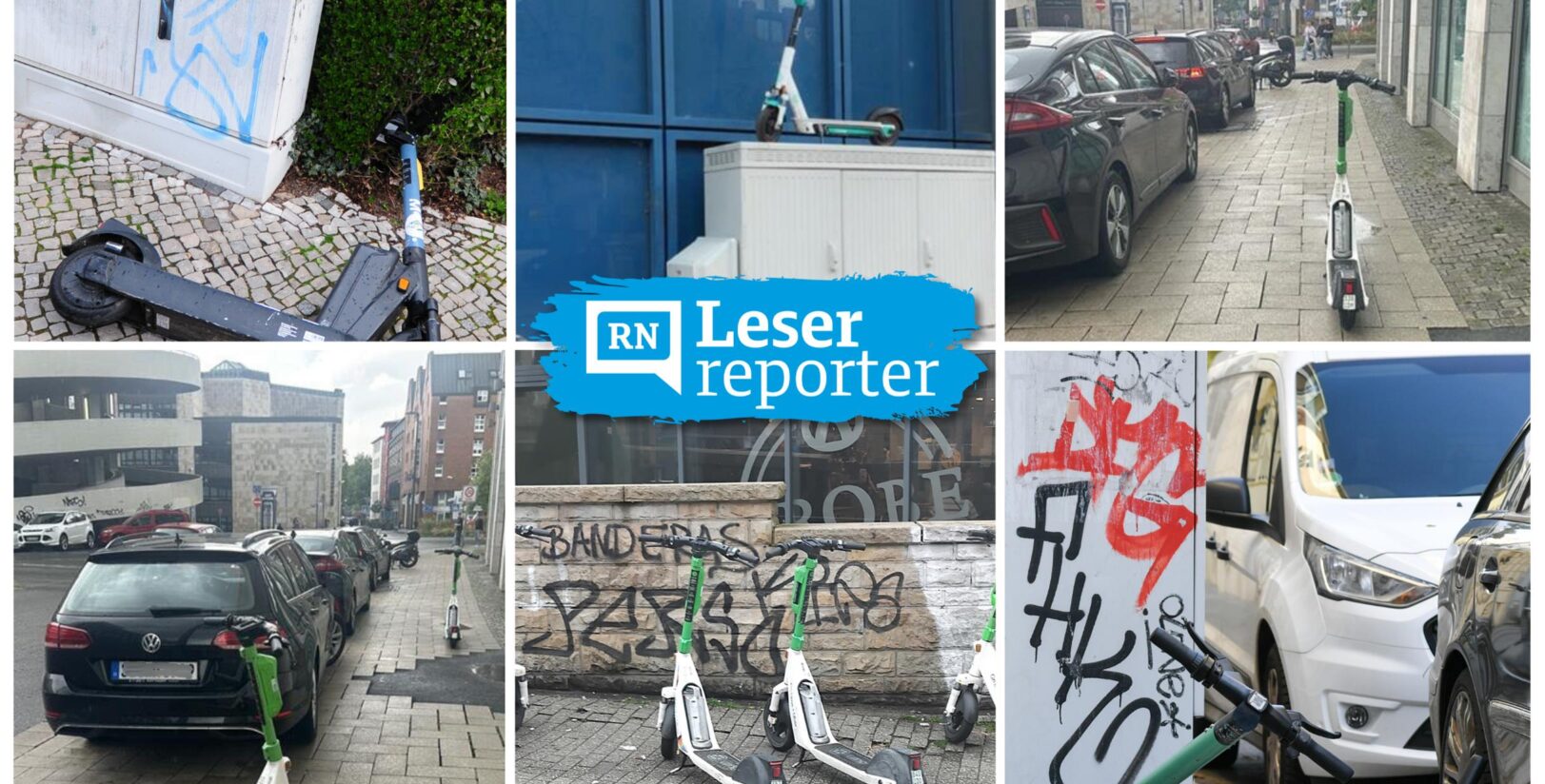 E-Scooter-Chaos in Dortmund: Die verrücktesten Fundorte