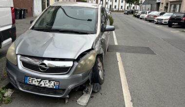 Autowrack in der Innenstadt ist kein Einzelfall