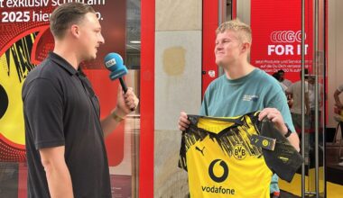 BVB stellt neues Trikot in Dortmund vor: Oliver hat’s als Erster