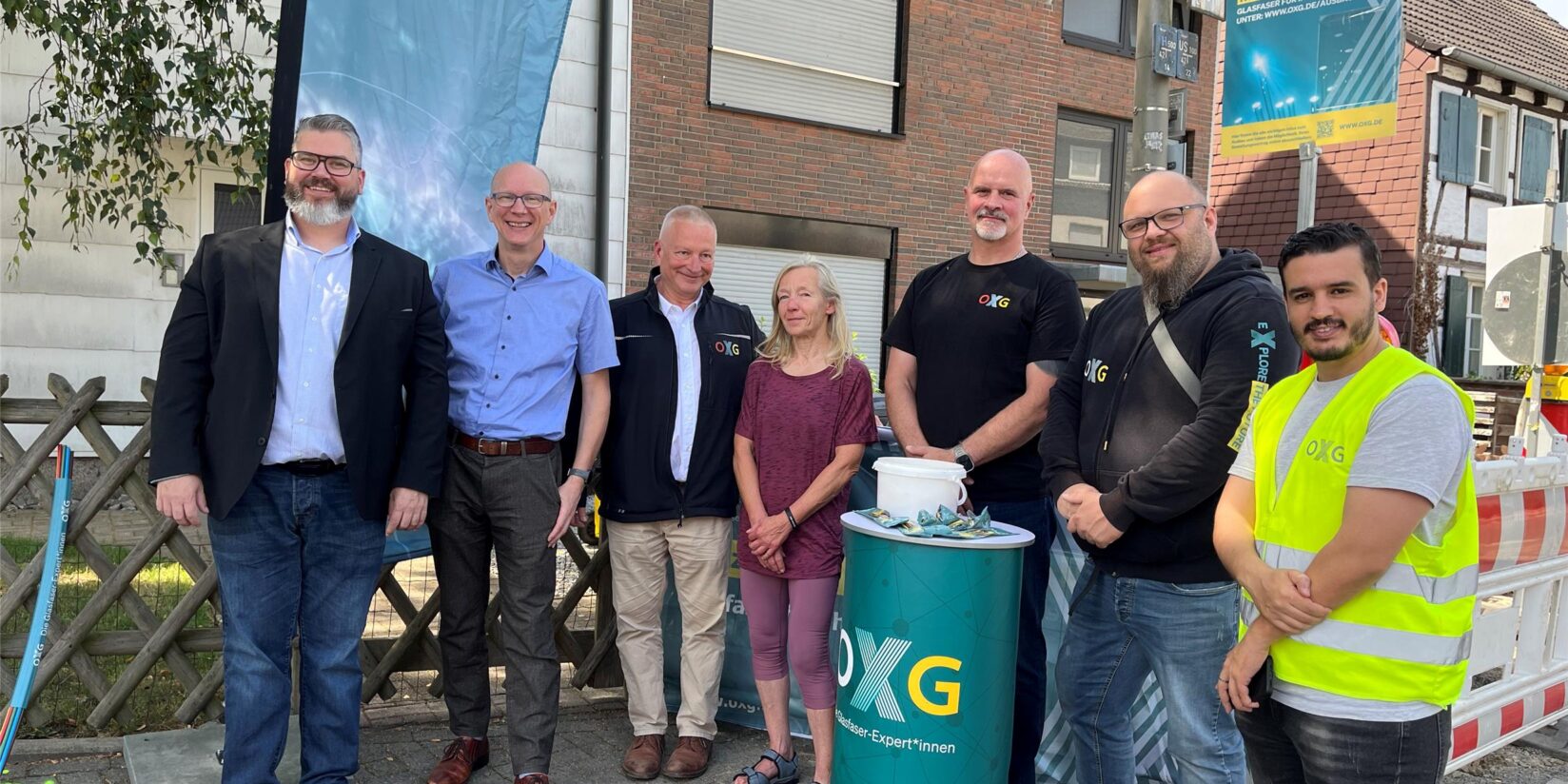 OXG beginnt Glasfaserverlegung in Wickede
