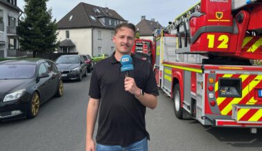 Feuerwehr Dortmund: Gartenlaube brennt in Kirchlinde