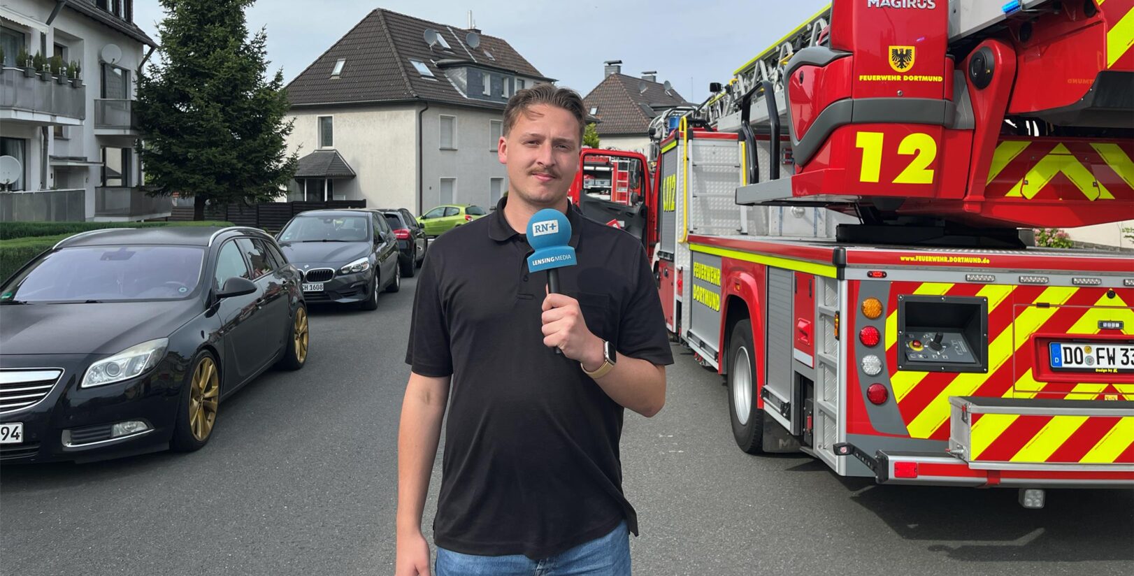 Feuerwehr Dortmund: Gartenlaube brennt in Kirchlinde