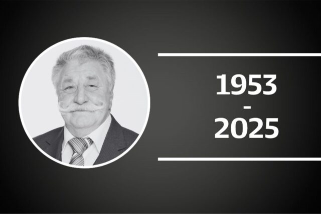 Reinhold Zenker mit Oberlippenbart.