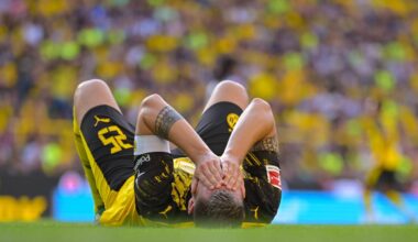 Süle verletzt sich an der Wade