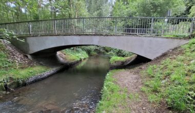 Fußgängerbrücke über die Emscher im August gesperrt