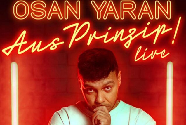 Comedian Osan Yaran kommt im Dezember in die Stadthalle Castrop-Rauxel.