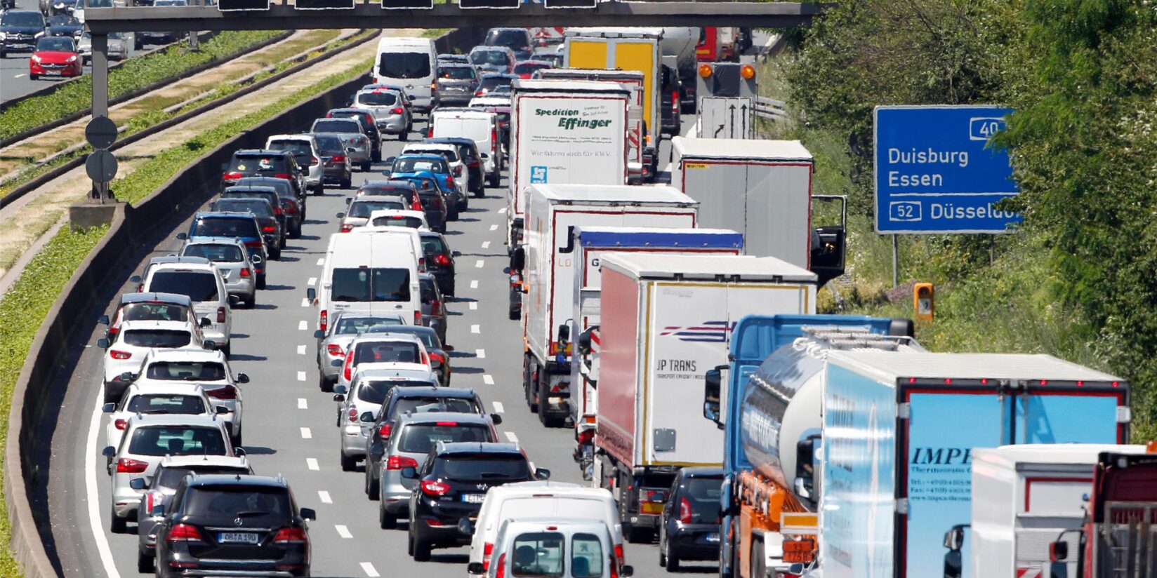 A40-Sperrung zwischen Bochum und Essen: Umweg empfohlen