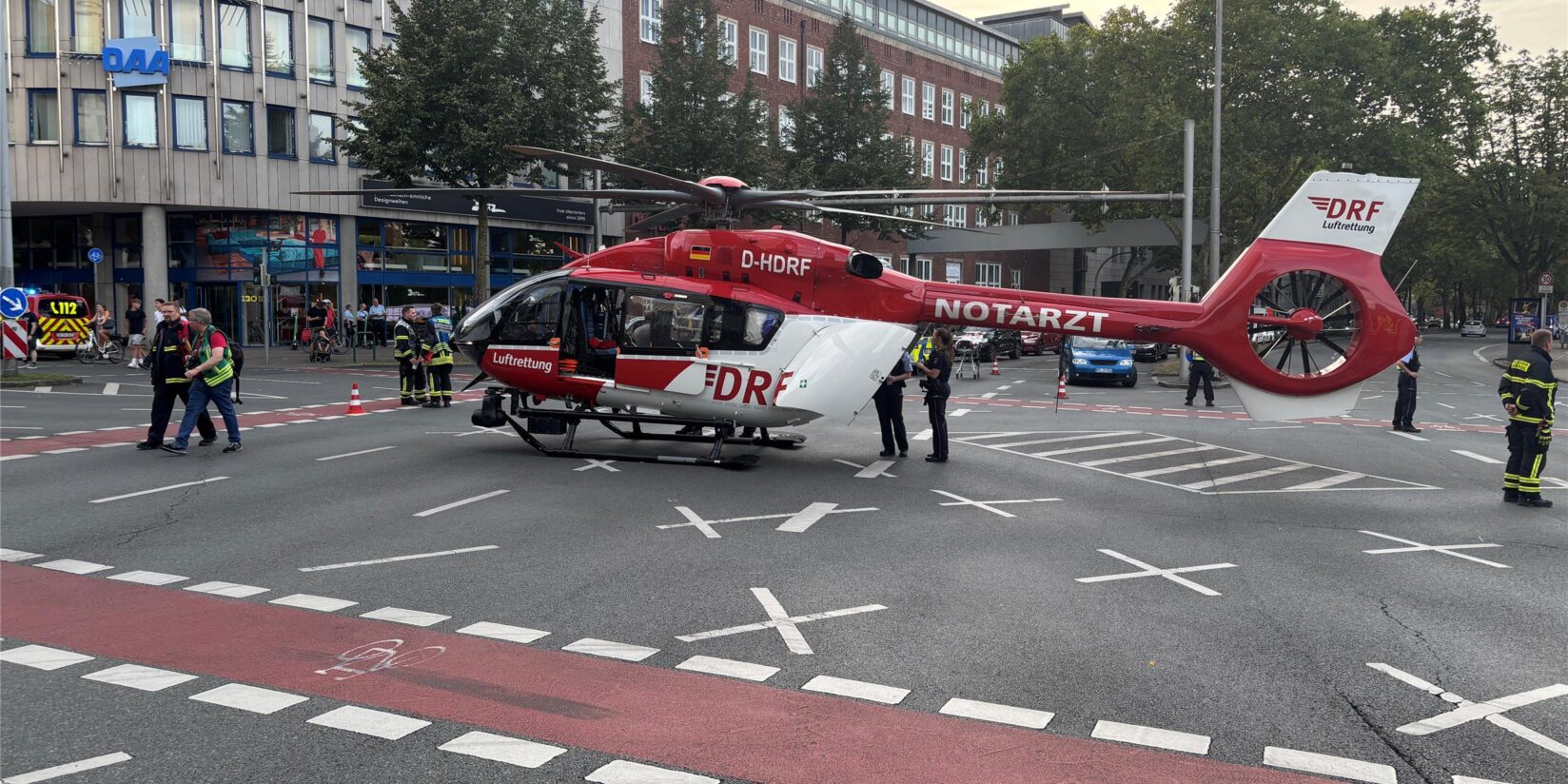 Video zeigt Abflug des Helikopters