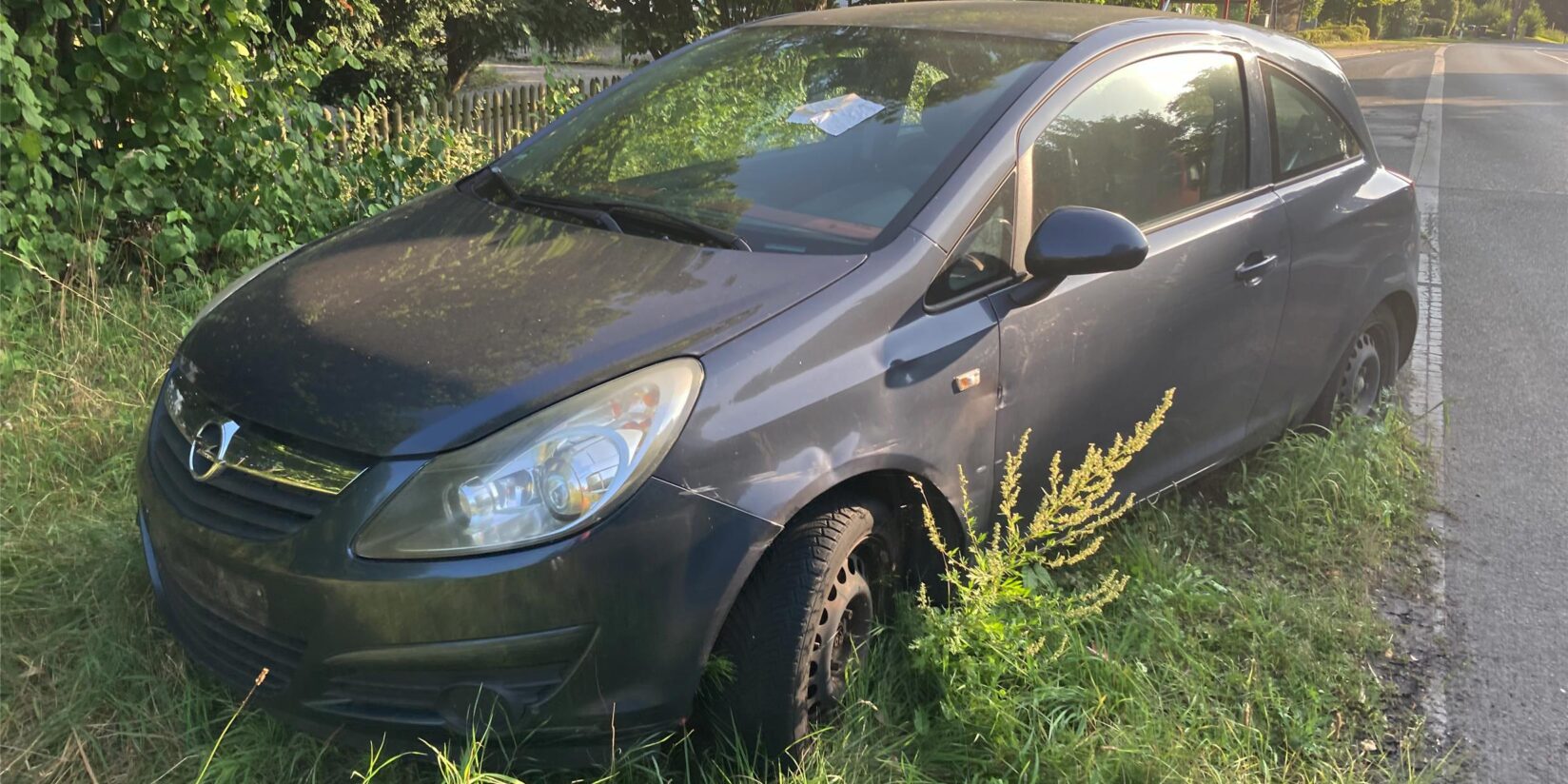 Herten: Abgestellter Pkw in Langenbochum