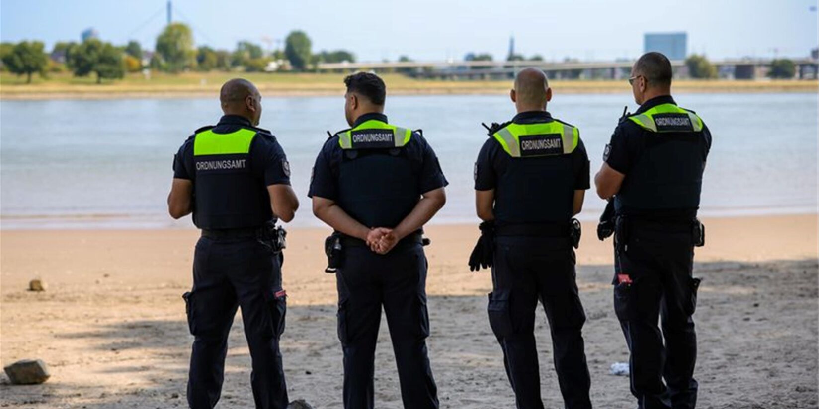 Düsseldorf: Schwimmer aus Rhein gefischt