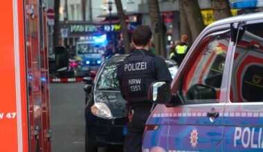 Messerangriff in der Dortmunder City: Eine Person schwer verletzt