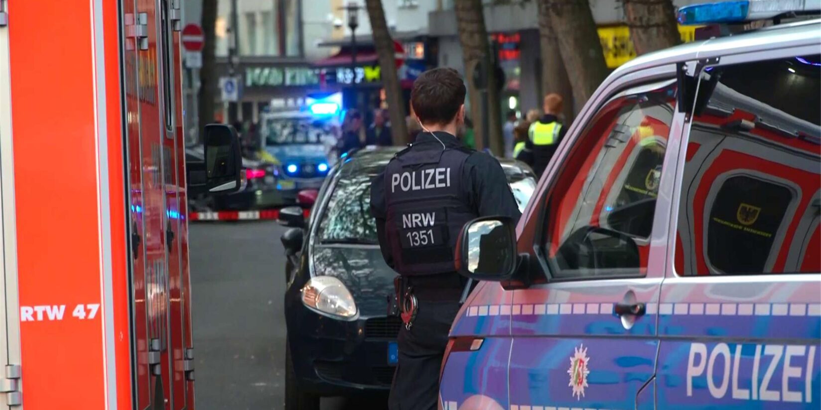 Messerangriff in der Dortmunder City: Eine Person schwer verletzt